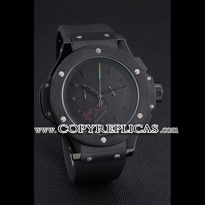 Hublot Limited Edition Ayrton Senna 2009 Black Dial Watch HB6264: Image 2