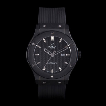 Hublot Big Bang Black Rubber Strap Black Checkered Dial HB6228