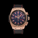 Swiss Hublot Big Bang Limited Edition Formula 1 Black And Red Dial Gold Case Black Strap HB6233