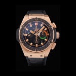 Swiss Hublot Big Bang Limited Edition Formula 1 India Black Dial Gold Case HB6242