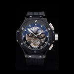 Hublot King Power Tourbillon Black Strap Black Dial HB6255