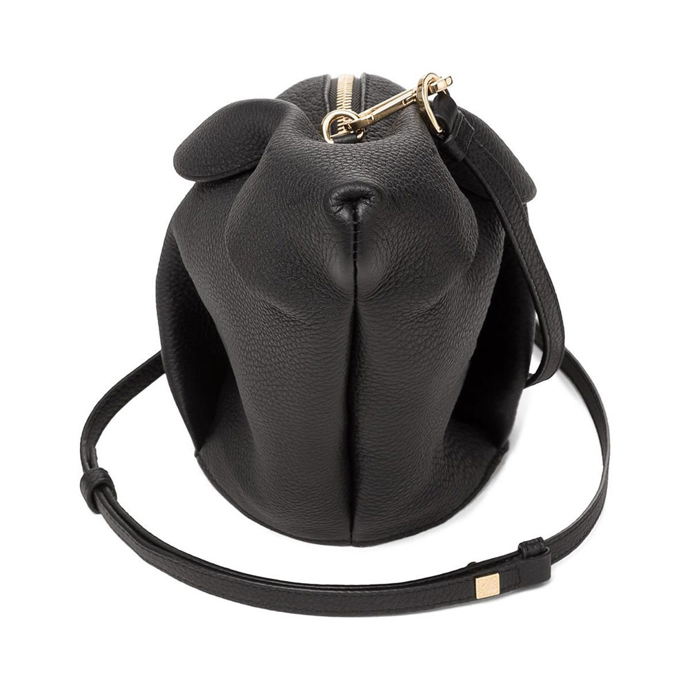 Loewe Bunny Mini Bag Black 199.12.T35-1100: Image 3