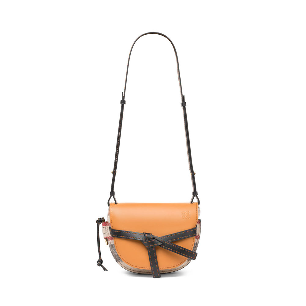 Loewe Gate Stripes Small Bag Multicolor Amber Black 321.01.T20-9612: Image 3