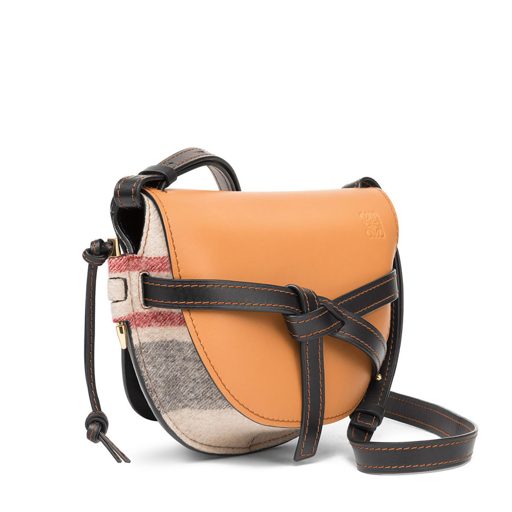 Loewe Gate Stripes Small Bag Multicolor Amber Black 321.01.T20-9612: Image 4