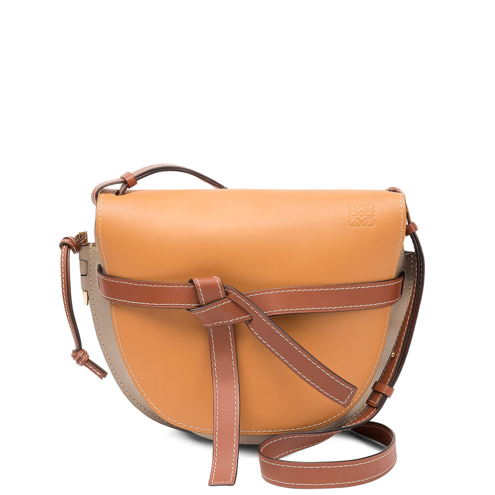 Loewe Gate Bag Amber Light Grey Rust Colour 321.54.T19-8226: Image 1