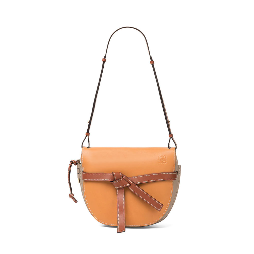 Loewe Gate Bag Amber Light Grey Rust Colour 321.54.T19-8226: Image 4