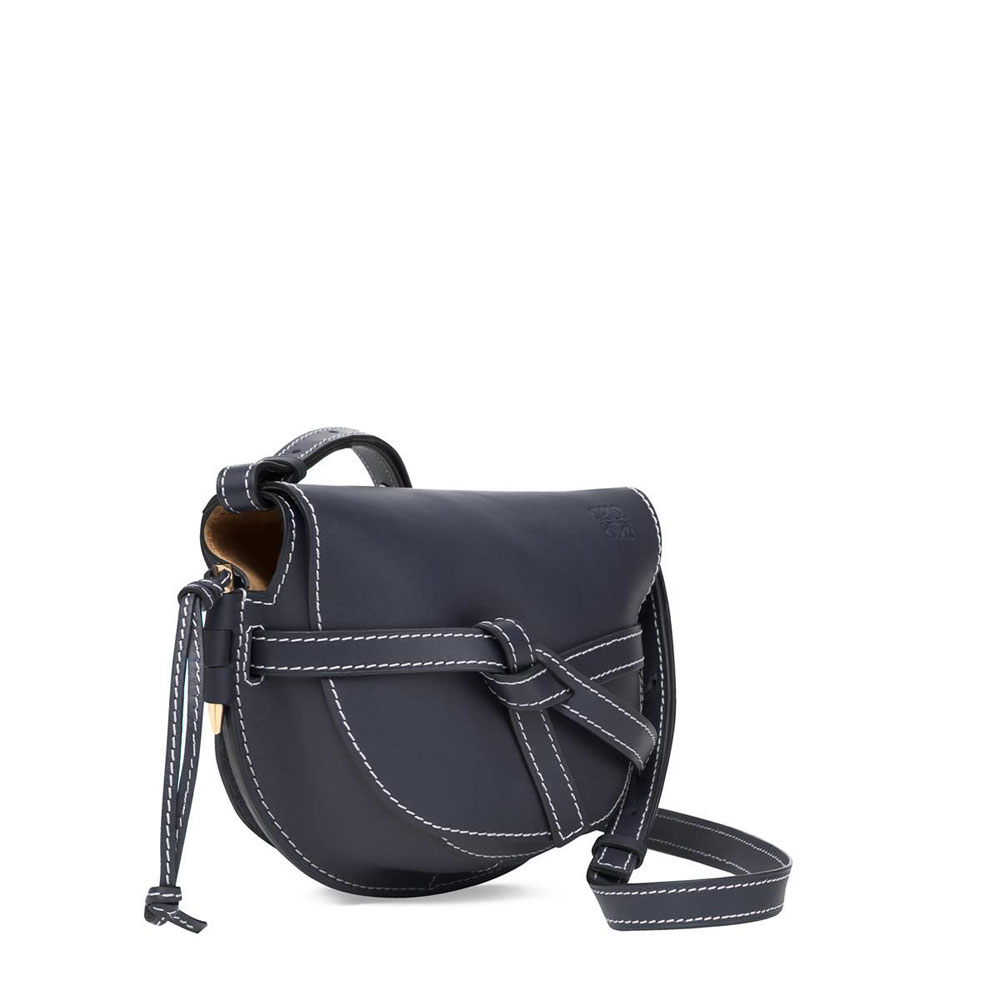 Loewe Gate Small Bag Midnight Blue 321.56.T20-5440: Image 4