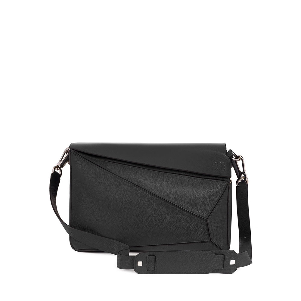 Loewe Puzzle Xl Bag Black 322.41.M46-1100: Image 2