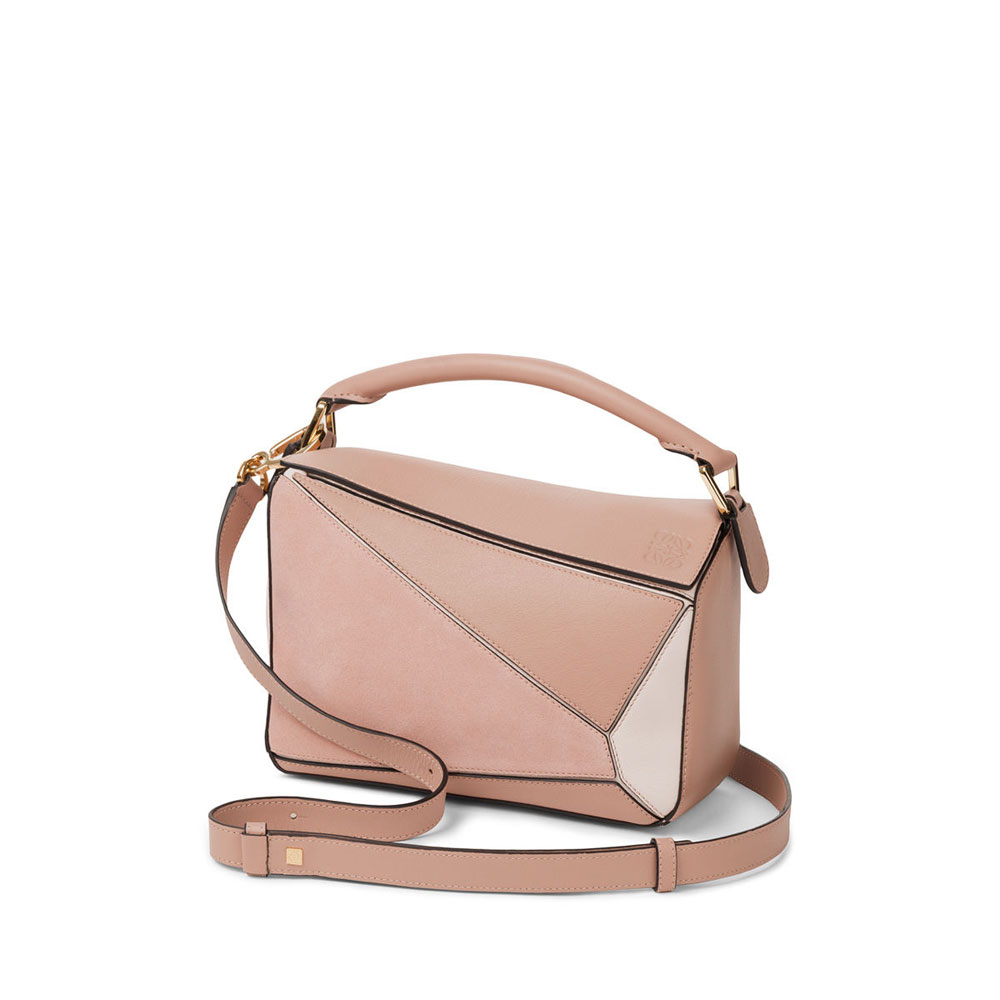 Loewe Puzzle Small Bag Blush Multitone 322.61US21-9189: Image 2