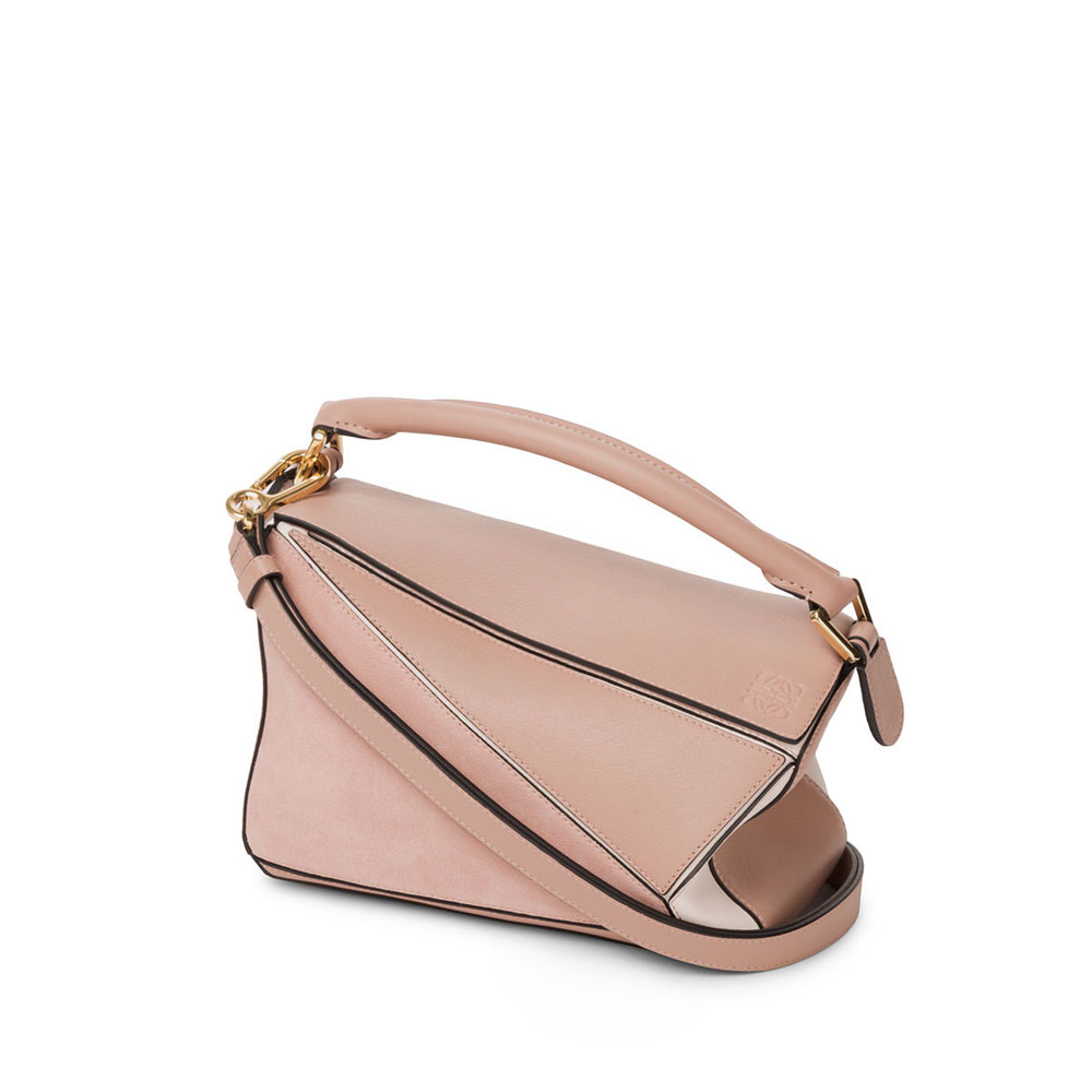 Loewe Puzzle Small Bag Blush Multitone 322.61US21-9189: Image 4