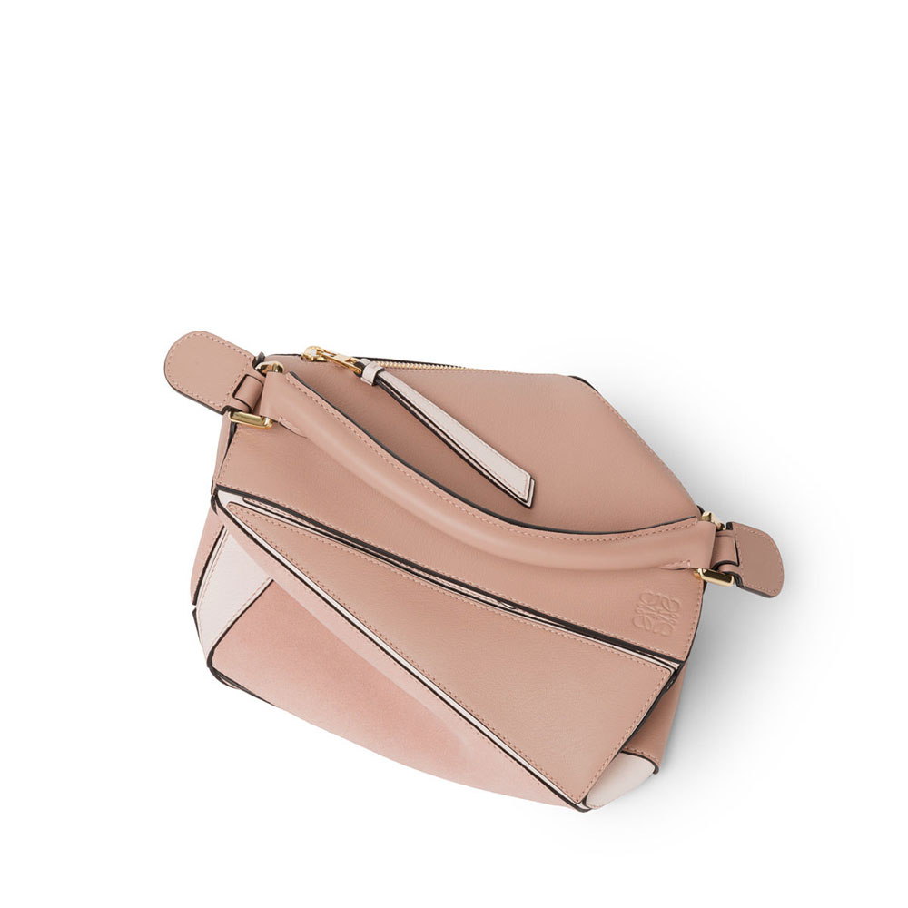 Loewe Puzzle Small Bag Blush Multitone 322.61US21-9189: Image 5