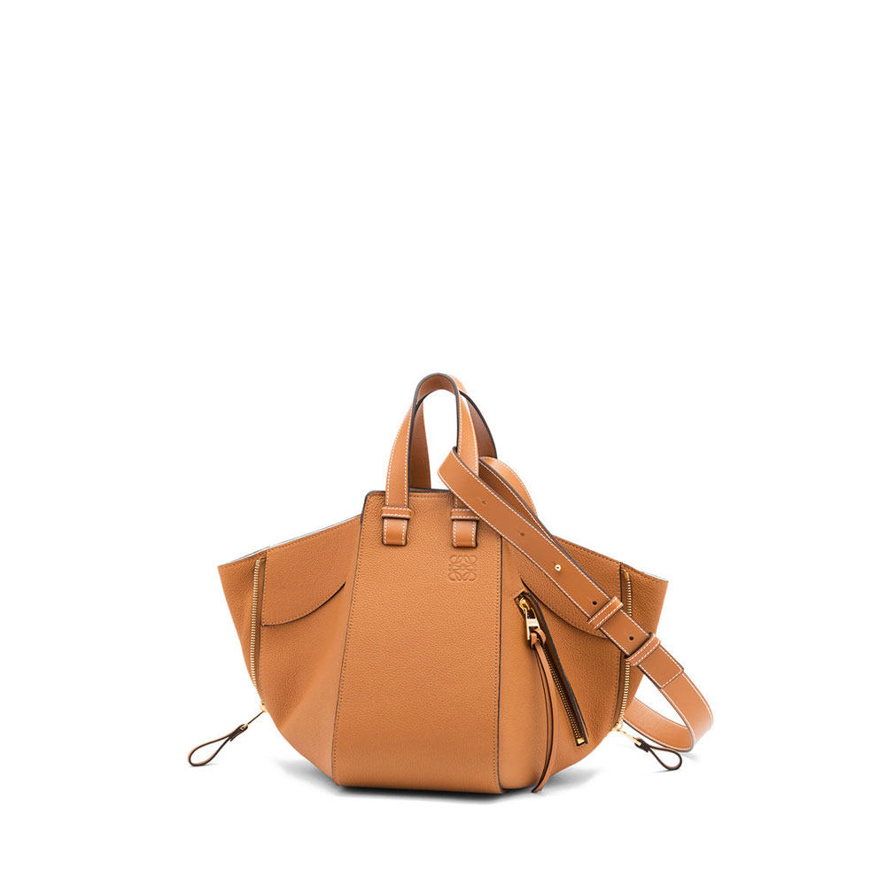 Loewe Hammock Small Bag Light Caramel 387.12KN60-3649: Image 3