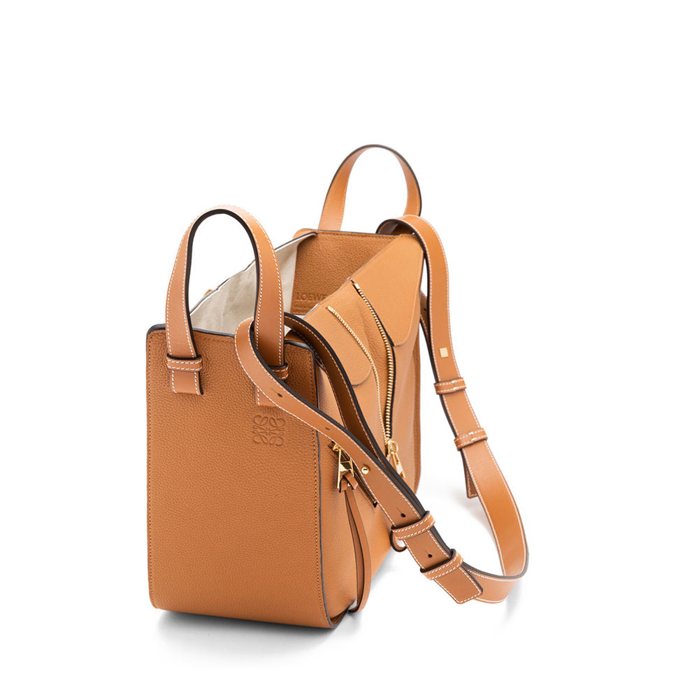 Loewe Hammock Small Bag Light Caramel 387.12KN60-3649: Image 4