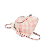 Loewe Bunny Gingham Mini Bag Salmon 121.04.T35-7145