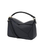 Loewe Puzzle Large Bag Midnight Blue Black 32212KBS19-5605