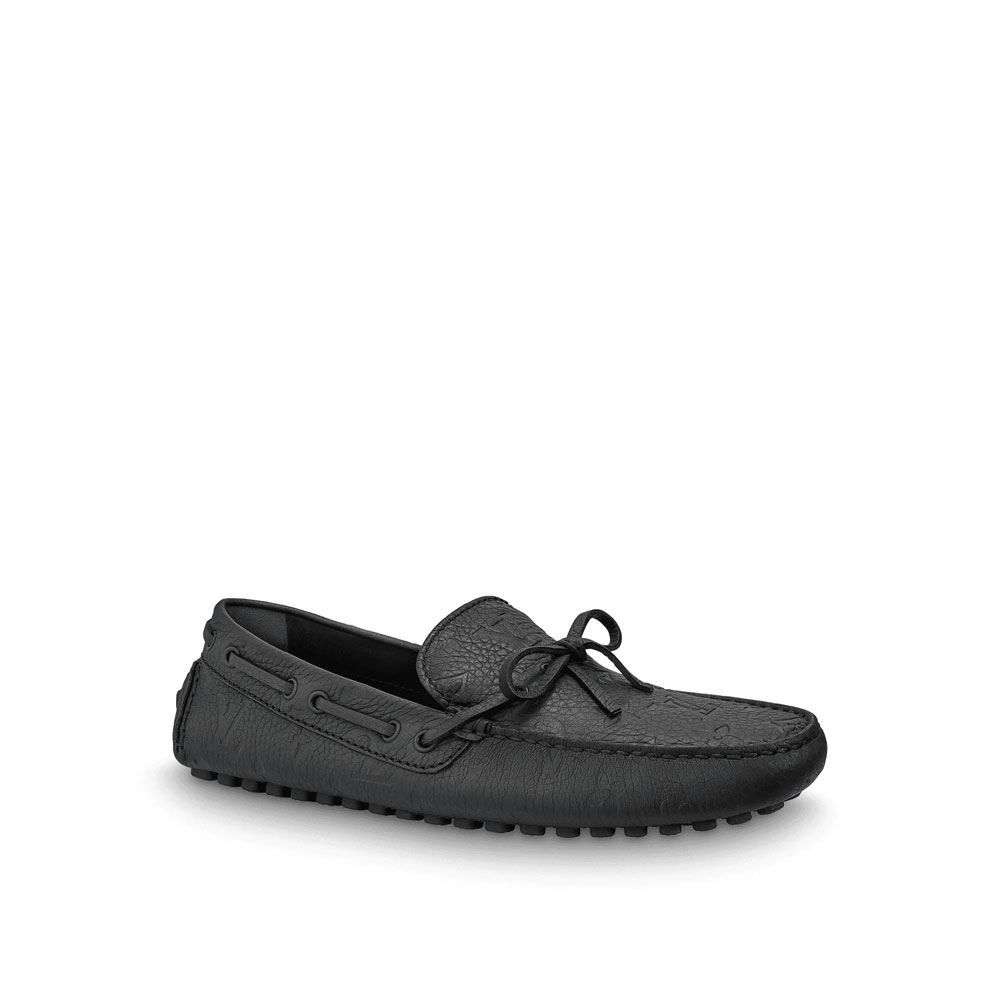 Louis Vuitton Arizona Moccasin in Black 1A5YAP: Image 1