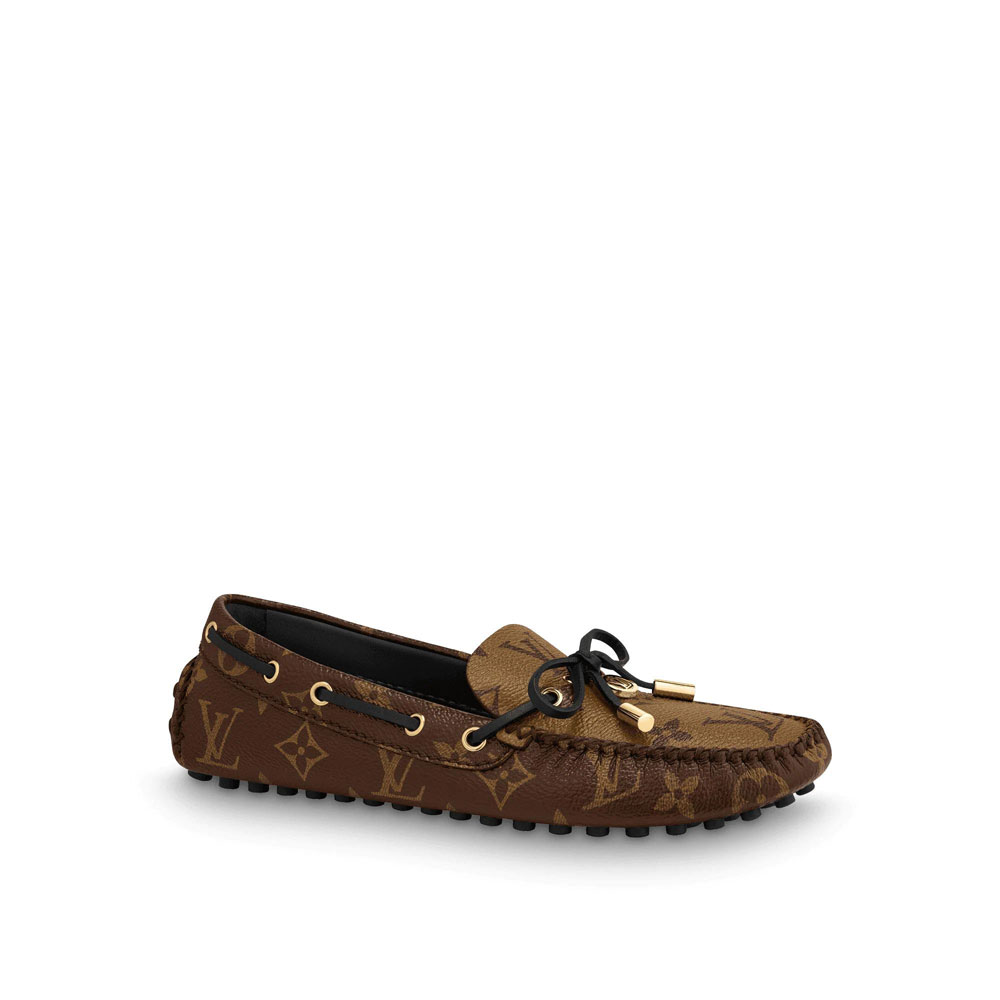 Louis Vuitton Gloria Flat Loafer in Brown 1A65IZ: Image 1