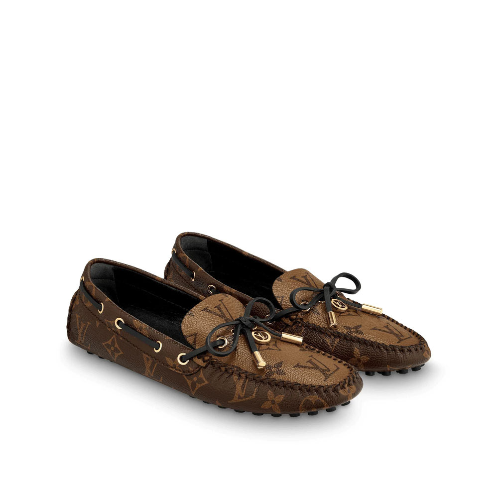 Louis Vuitton Gloria Flat Loafer in Brown 1A65IZ: Image 2