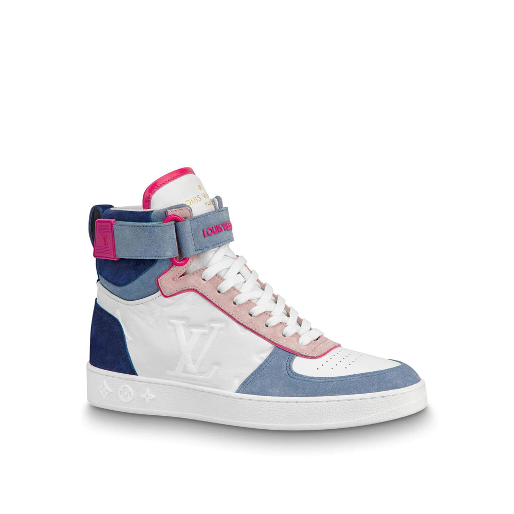 Louis Vuitton Boombox Sneaker Boot in Blue 1A7RNH: Image 1