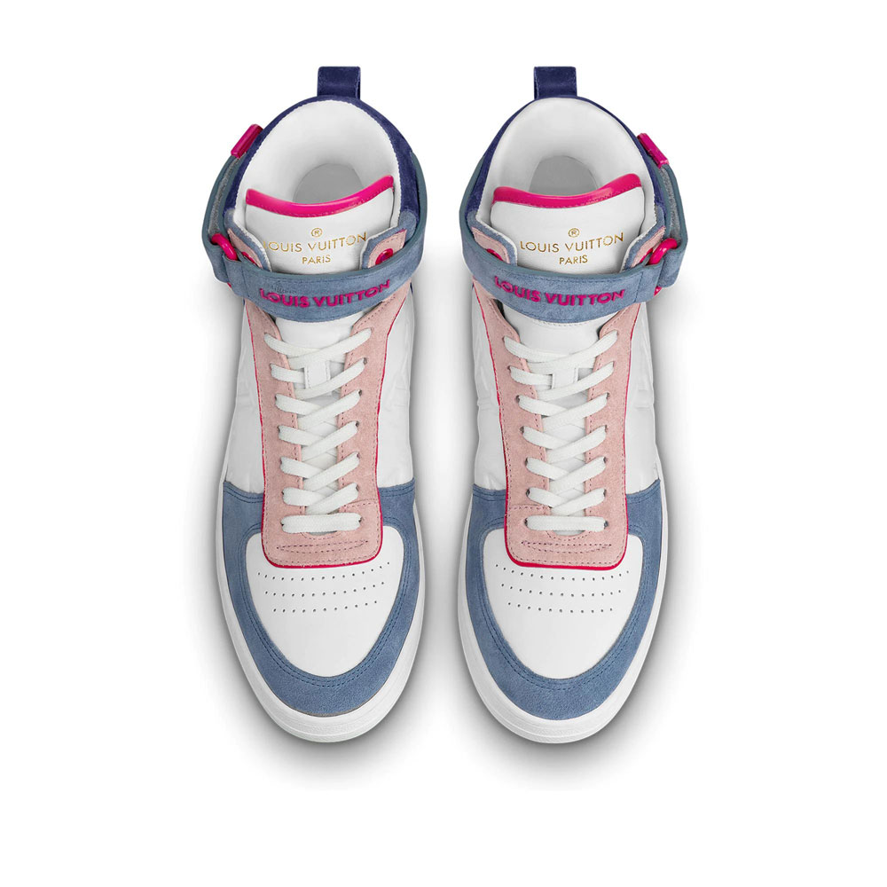 Louis Vuitton Boombox Sneaker Boot in Blue 1A7RNH: Image 2