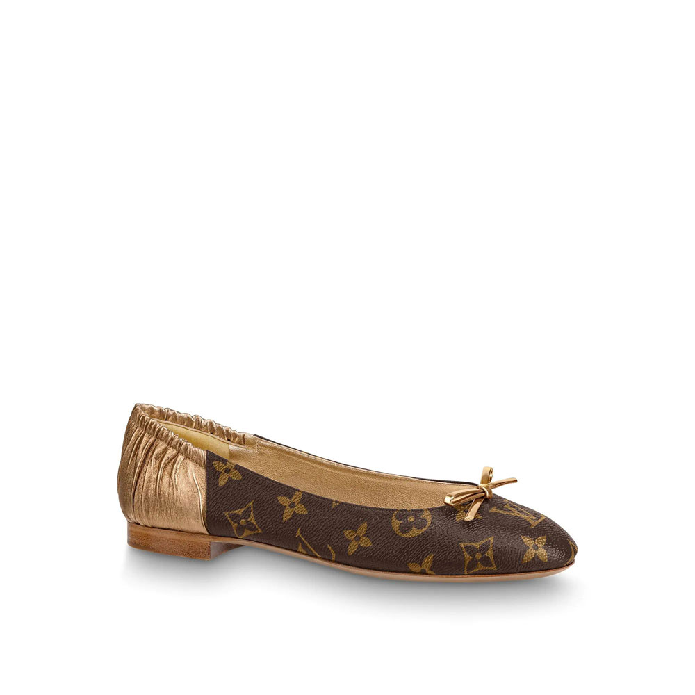 Louis Vuitton Joy Ballerina in Gold 1A86AH: Image 1