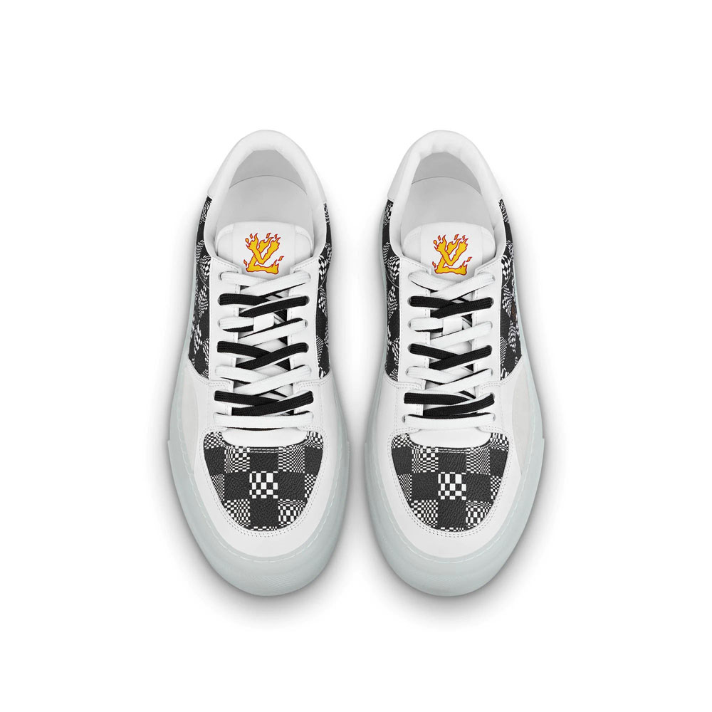 Louis Vuitton OLLIE Sneaker in White 1A8Q2D: Image 2