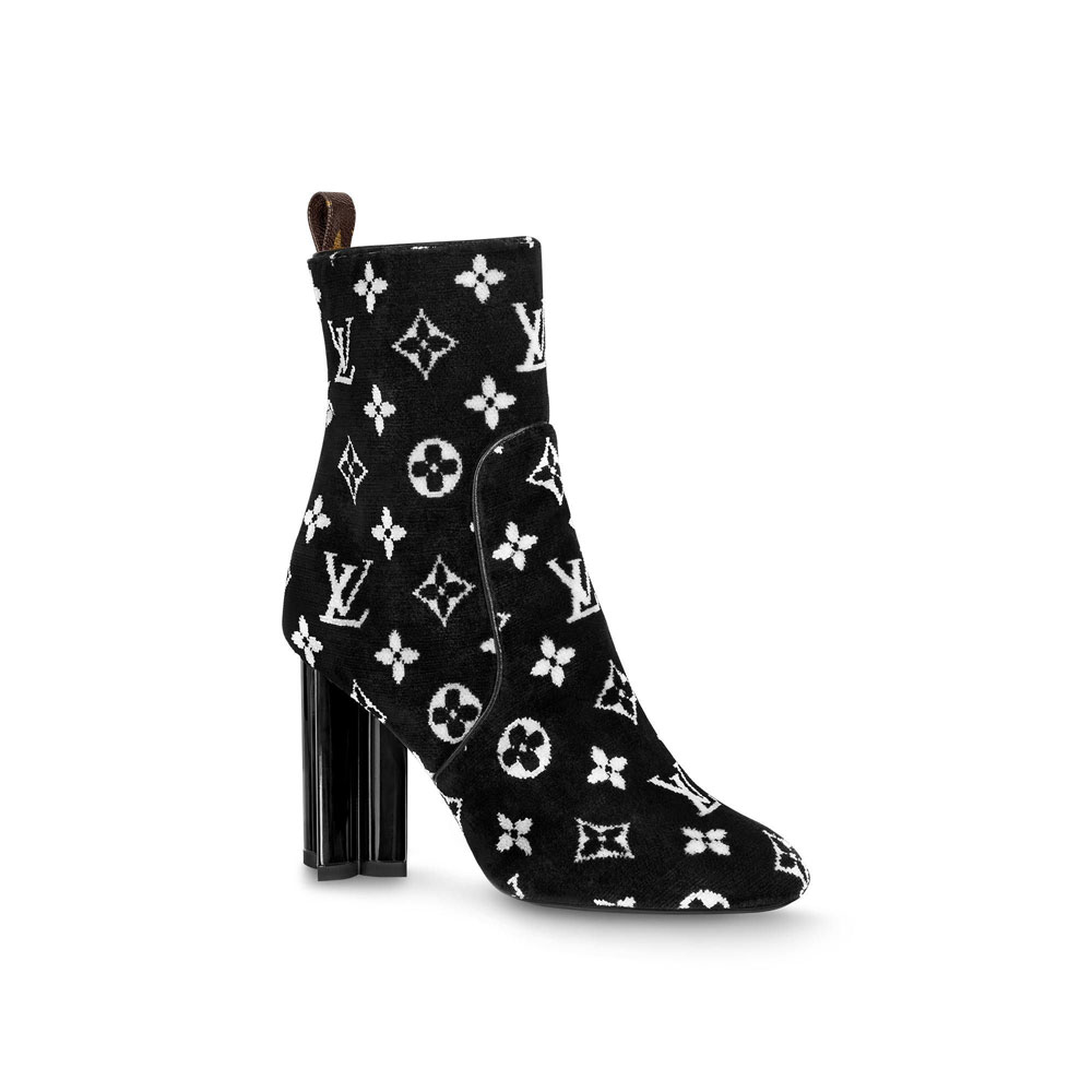 Louis Vuitton Silhouette Ankle Boot in Black 1A95YR: Image 1