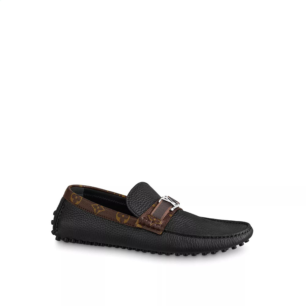 Louis Vuitton Hockenheim Mocassin in Black 1A9I6V: Image 1