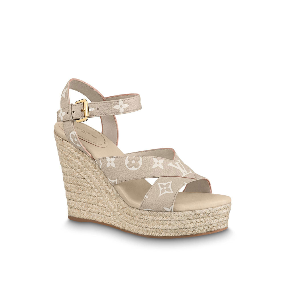 Louis Vuitton Starboard Wedge Sandal 1AA1G3: Image 1