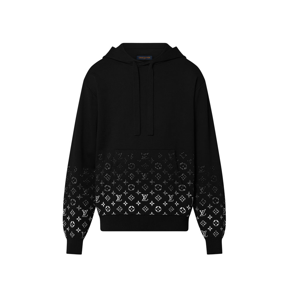 Louis Vuitton Gradient Cotton Hoodie 1AFAQB: Image 1