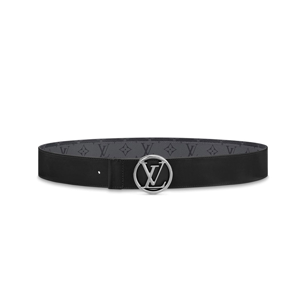 Louis Vuitton Circle 40MM Reversible Belt Monogram Eclipse Canvas M0286U: Image 2