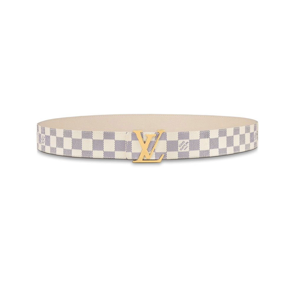 Louis Vuitton Initiales 40mm Reversible Belt Damier Azur M0325Q: Image 1