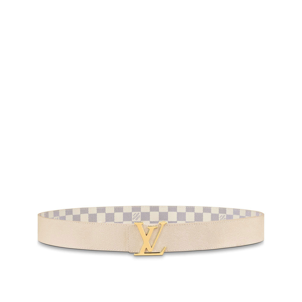 Louis Vuitton Initiales 40mm Reversible Belt Damier Azur M0325Q: Image 2