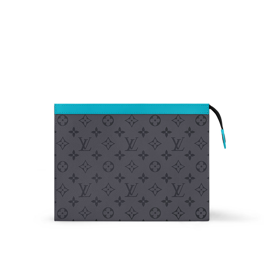 Louis Vuitton Pochette Voyage MM Monogram Eclipse Canvas M11466: Image 1