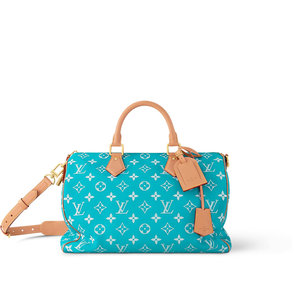 Louis Vuitton Speedy P9 Bandouliere 40 in Turquoise M11564: Image 1