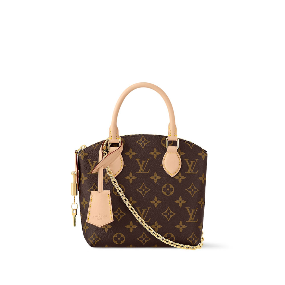 Louis Vuitton Lockit BB Bag Monogram Canvas Brown M12019: Image 1