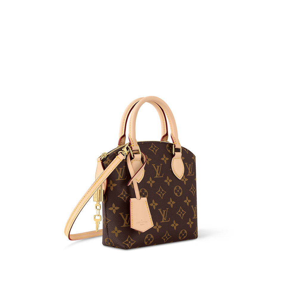 Louis Vuitton Lockit BB Bag Monogram Canvas Brown M12019: Image 2