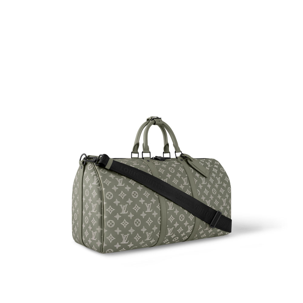 Louis Vuitton Keepall Bandouliere 50 G65 M12504: Image 2