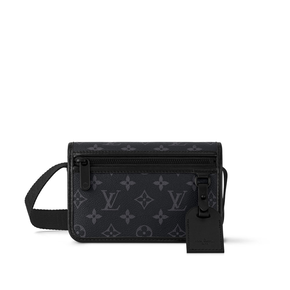 Louis Vuitton Bosphore Wearable Wallet Monogram Eclipse Canvas M12599: Image 1