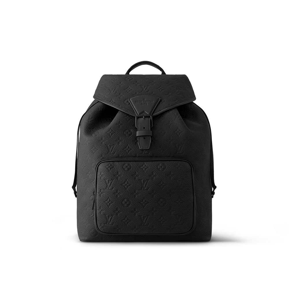 Louis Vuitton Montsouris Backpack Monogram Taurillon M23127: Image 1