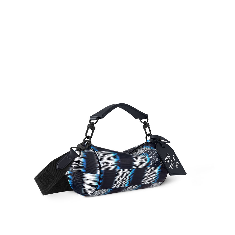 Louis Vuitton Soft Polochon PM Bag in A05 Blue M23744: Image 2