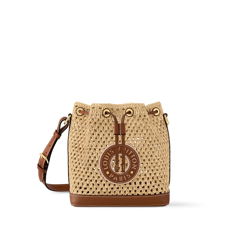 Louis Vuitton Noe BB Bucket Bag Monogram Canvas Natural M24722: Image 1