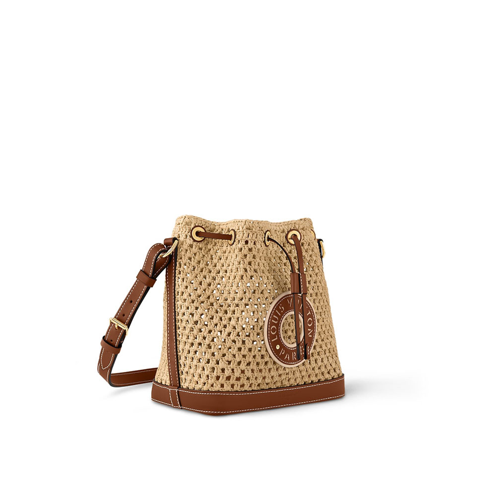 Louis Vuitton Noe BB Bucket Bag Monogram Canvas Natural M24722: Image 2