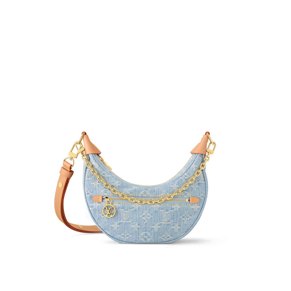 Louis Vuitton Loop Bag Monogram Canvas Blue M24846: Image 1