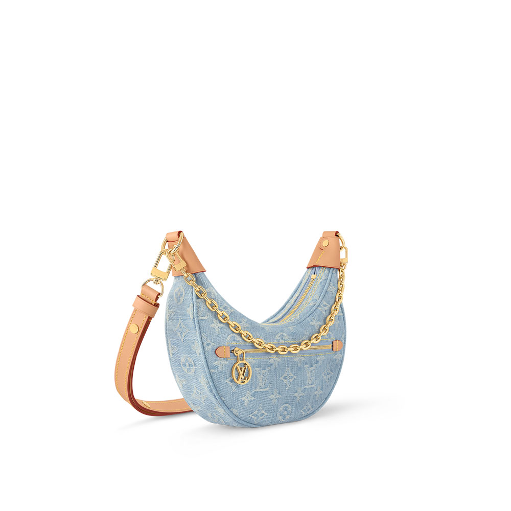 Louis Vuitton Loop Bag Monogram Canvas Blue M24846: Image 2