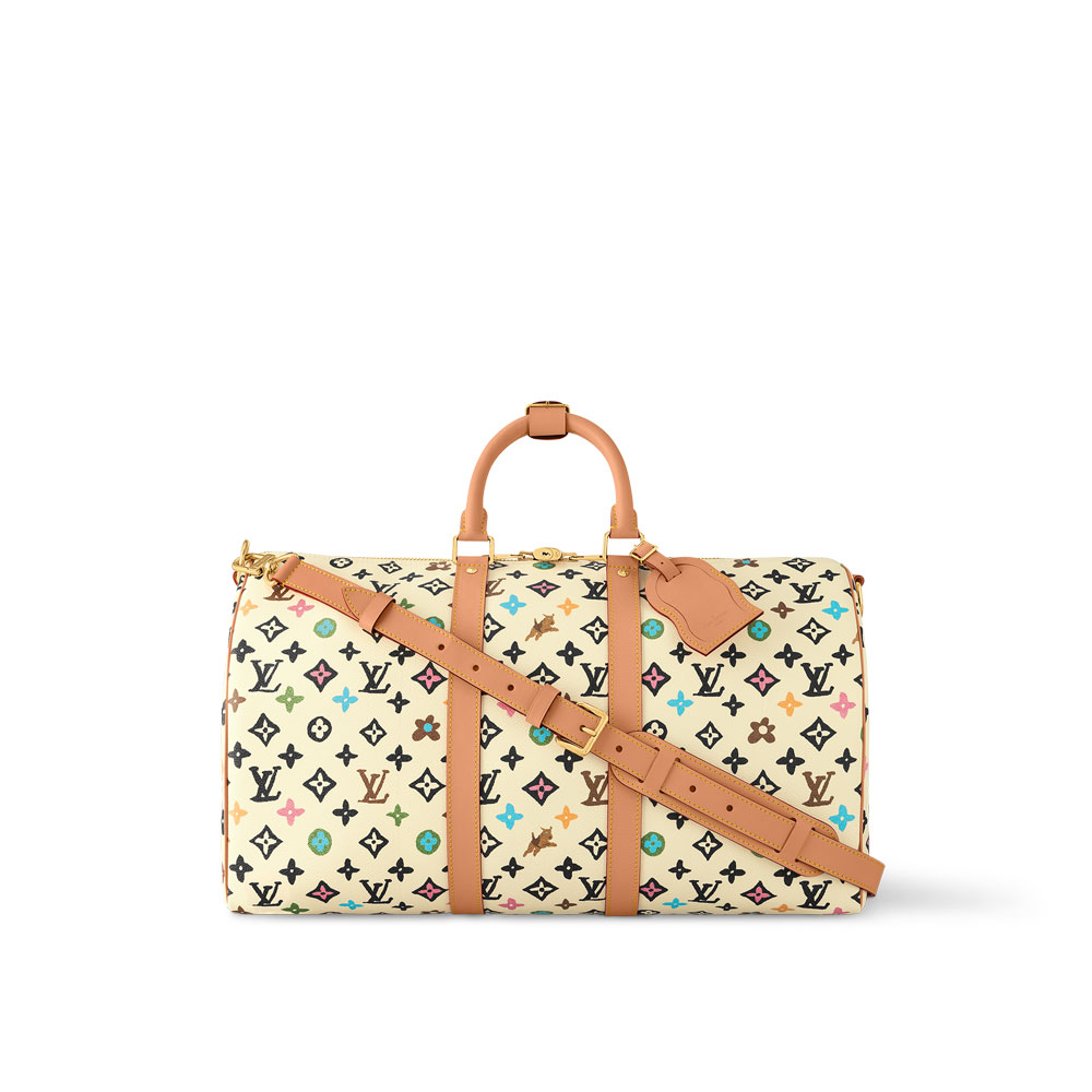 Louis Vuitton Monogram Keepall Bandouliere 45 Bag M25233: Image 1