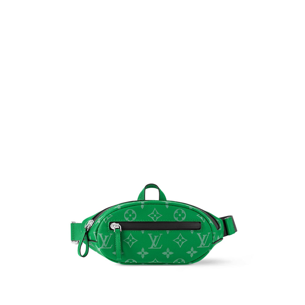 Louis Vuitton Catch Bumbag Taigarama Green M31035: Image 1