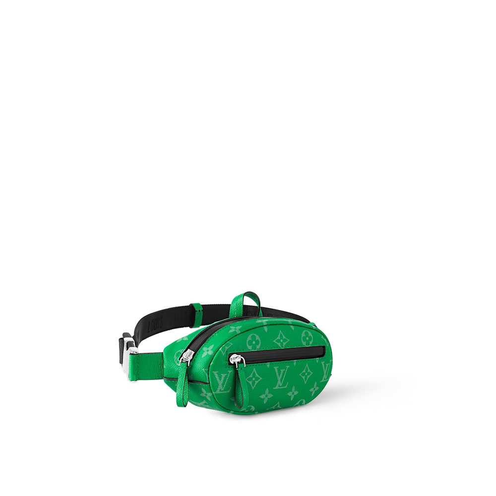 Louis Vuitton Catch Bumbag Taigarama Green M31035: Image 2