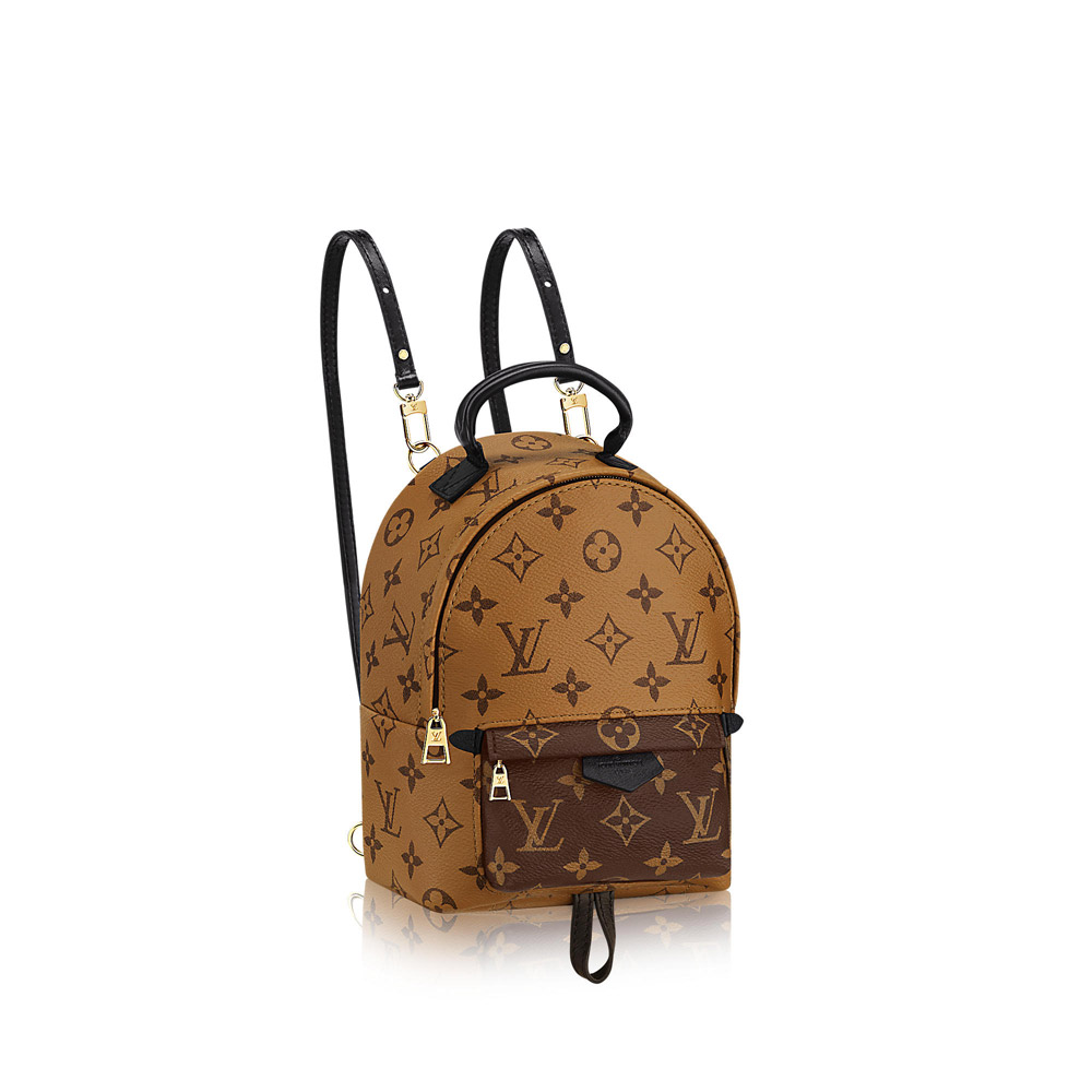 Louis Vuitton palm springs backpack mini monogram M42411: Image 1