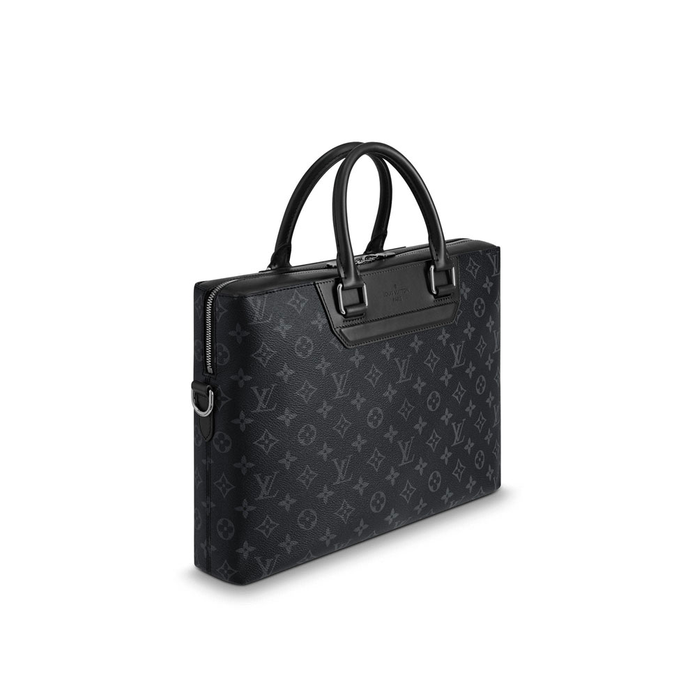 Louis Vuitton Odyssey Briefcase Monogram Eclipse Canvas M44222: Image 2